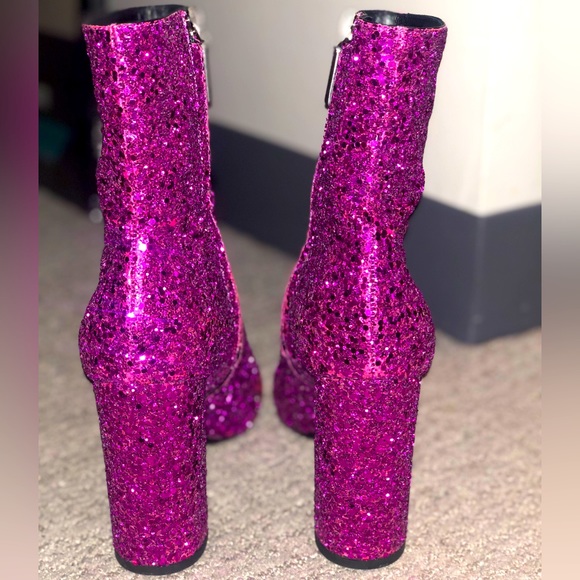 Ysl Lou 95 zip booties - Picture 4 of 12